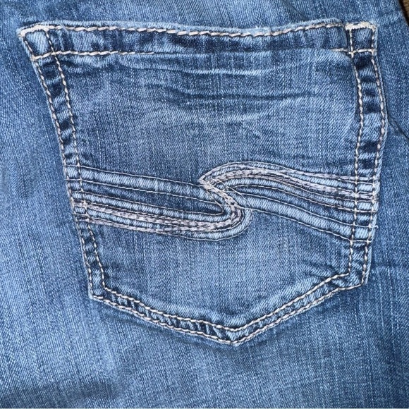 Silvers Craig Men’s W34/L30 Blue Wide Leg Faded 99% Cotton Mid Rise Denim - Picture 2 of 7